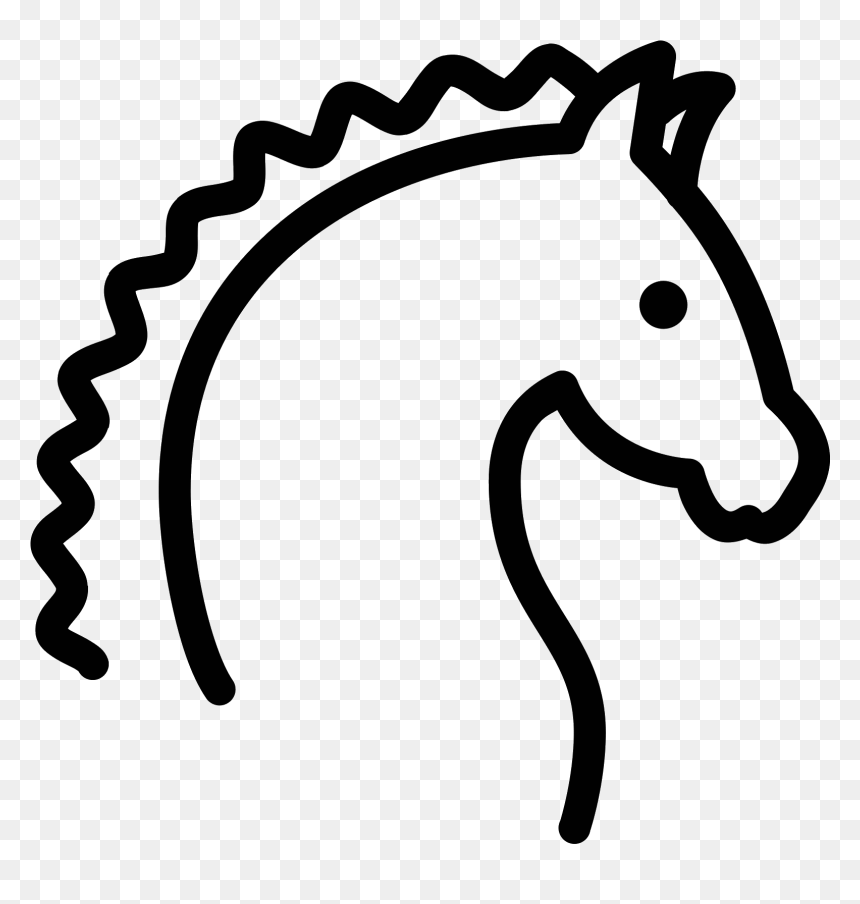 Year Of Horse Icon - Portable Network Graphics, HD Png Download - horse icon png