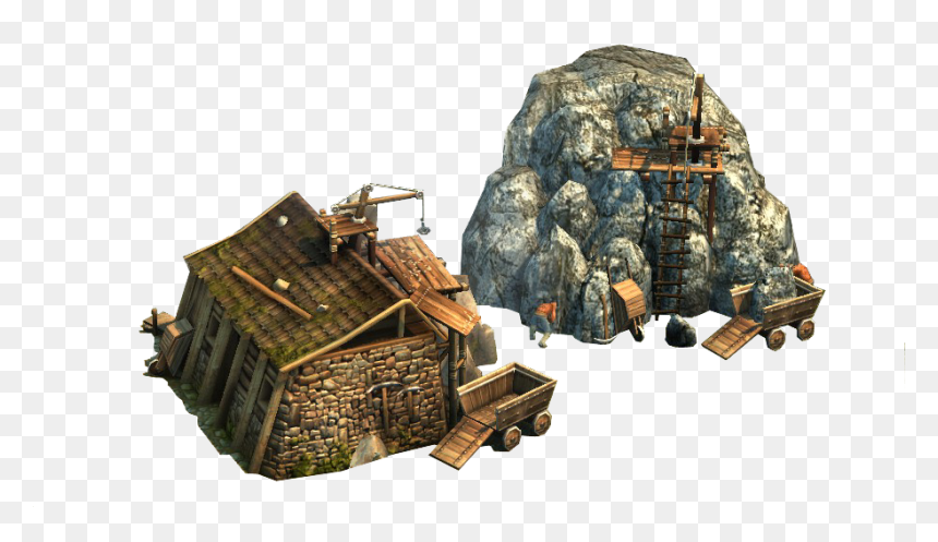 Anno 1404 Stone Deposit, HD Png Download - hut png