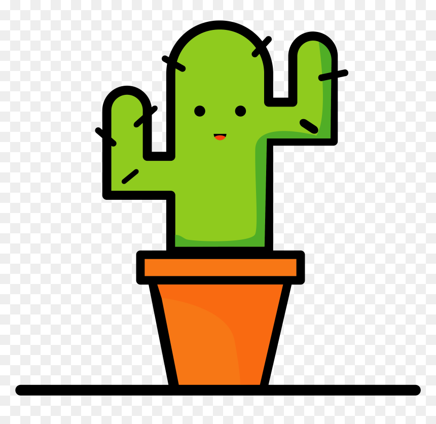 Prickly Pear, HD Png Download - cactus vector png