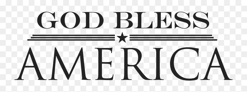Thumb Image - Black-and-white, HD Png Download - god bless america png