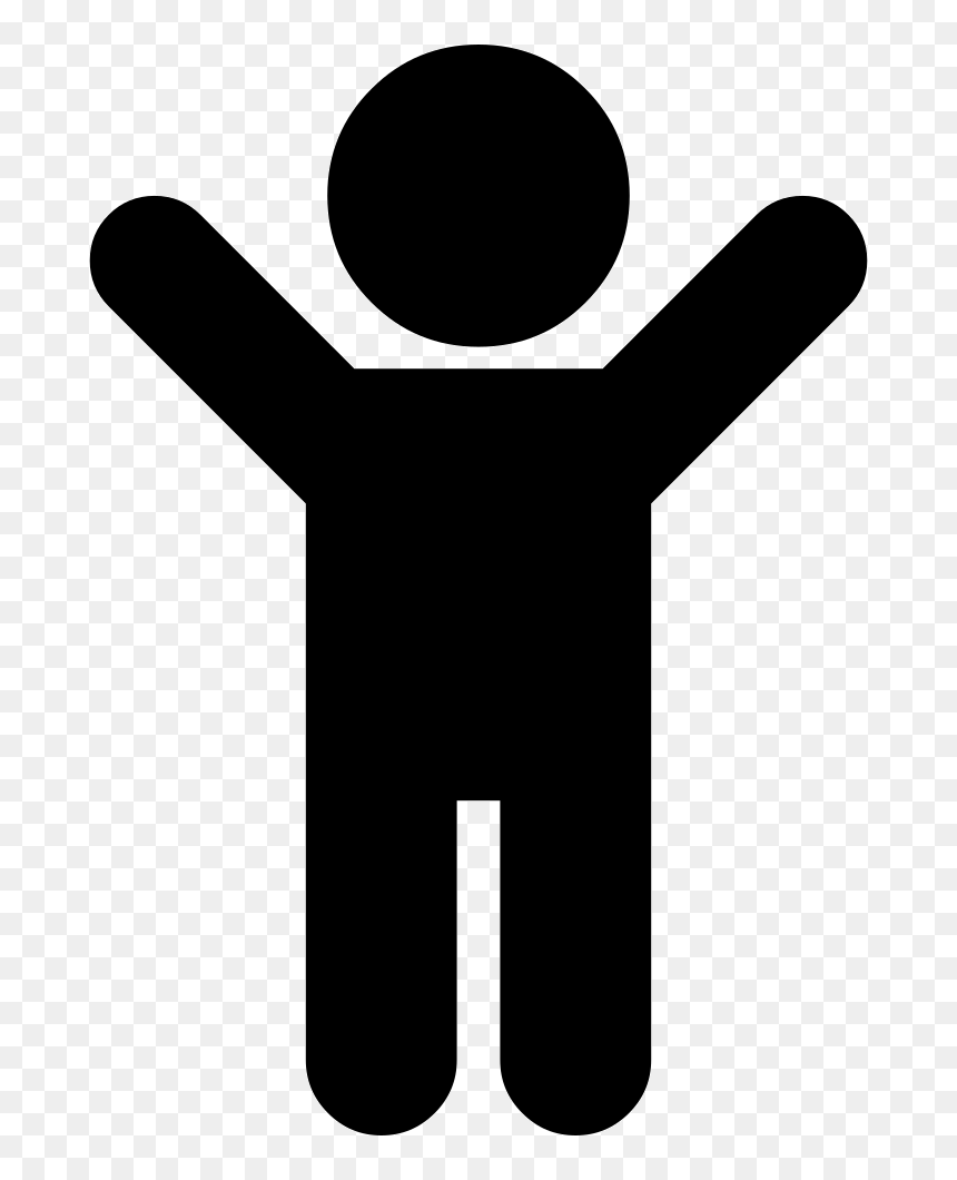 Child Icon Png - Silhouette Man Icon Png, Transparent Png - child icon png