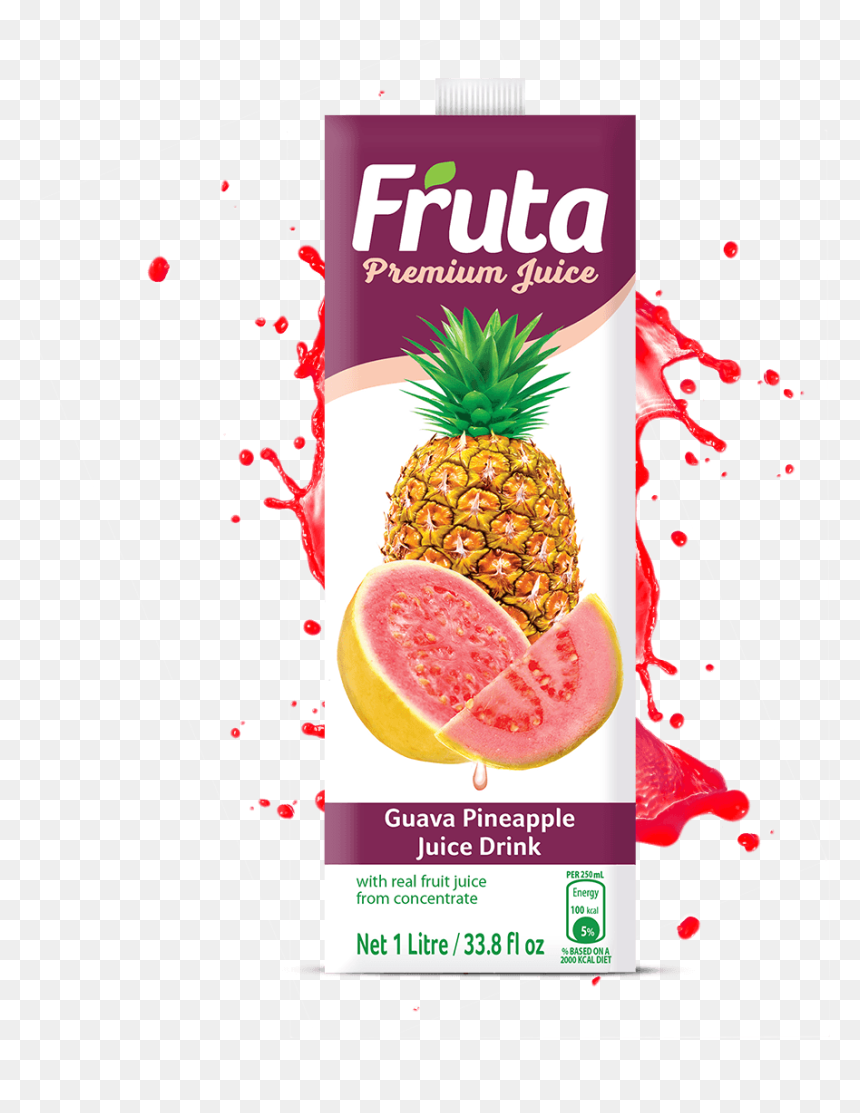 Fruta Guava Pineapple Juice, HD Png Download - guava png