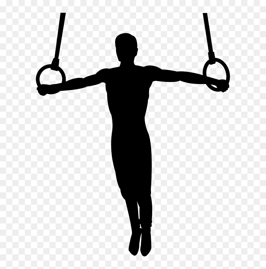 Gymnastics, HD Png Download - gymnastics silhouette png