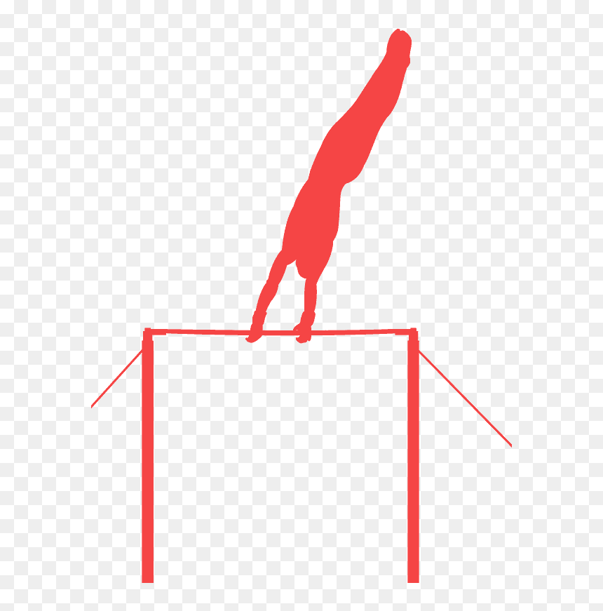 Clip Art, HD Png Download - gymnastics silhouette png