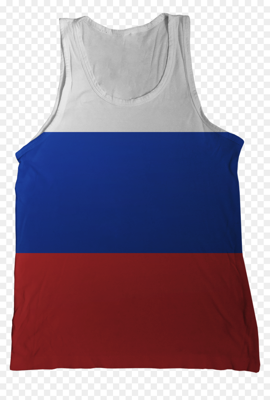 Russia Flag Tank Top - Active Tank, HD Png Download - russia flag png