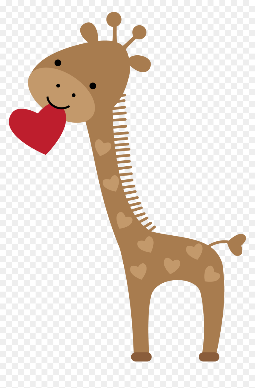 Pin By Kelly Egan - Get Well Soon Giraffe, HD Png Download - giraffe silhouette png