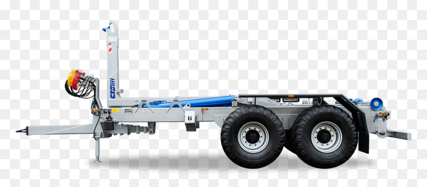 Tractor Trailer Tn Cts 16 57 S - Boat Trailer, HD Png Download - tractor trailer png