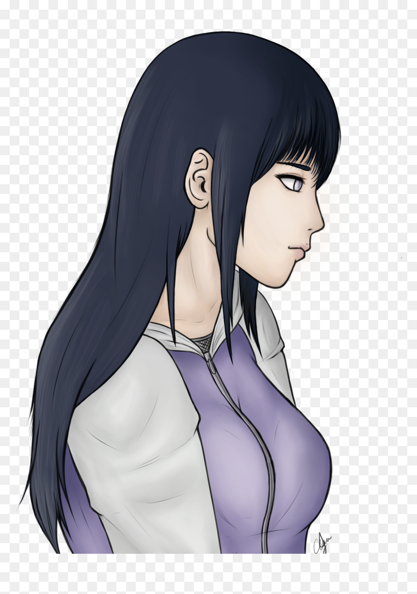 Hinata Hyuga De Lado, HD Png Download - hinata hyuga png