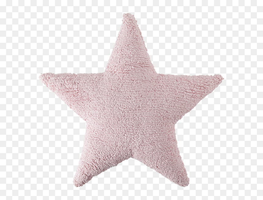 Washable Pink Star Children"s Pillow - Sterne Kissen Rosa, HD Png Download - pink star png