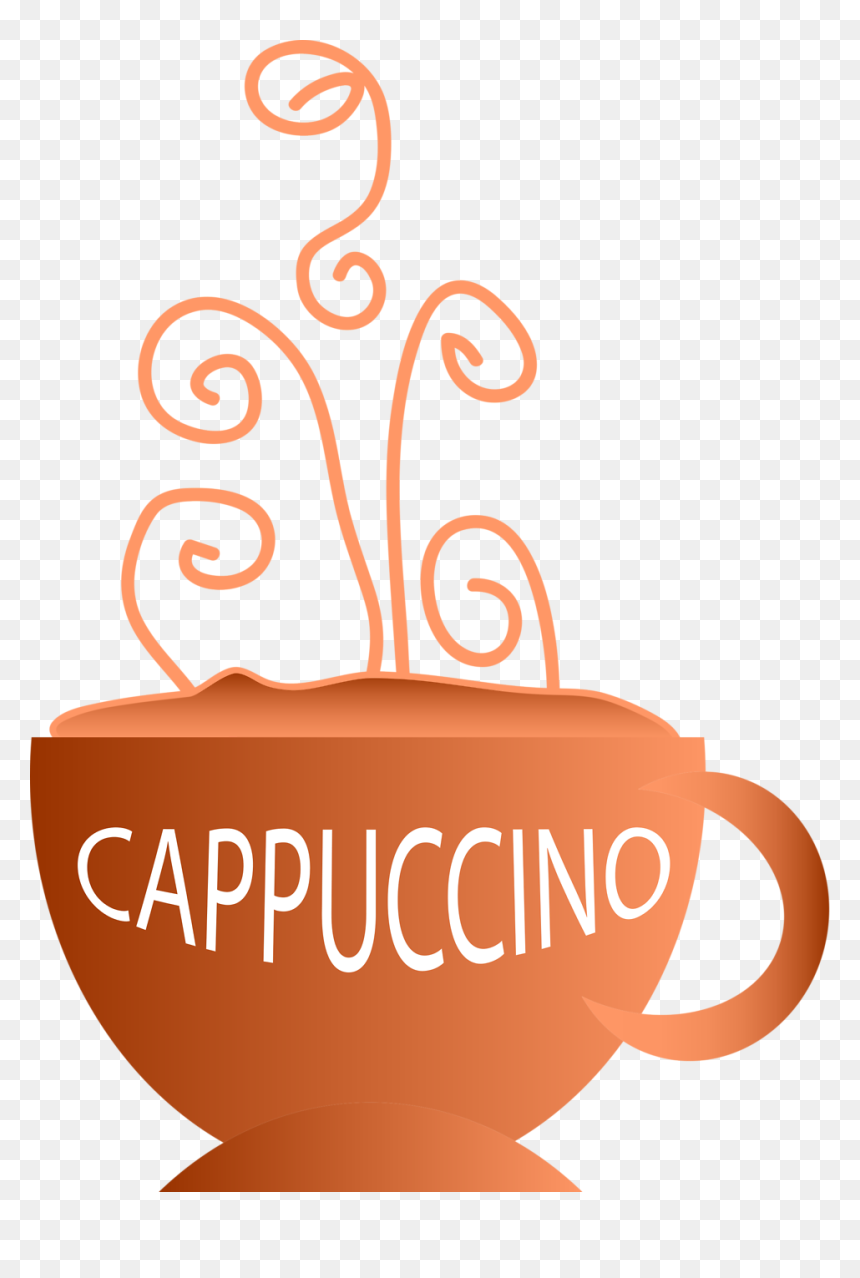 Coffee Clipart Cappuccino - Cappuccino Clip Art, HD Png Download - coffee clipart png