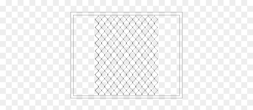 Line Art, HD Png Download - chainlink fence png