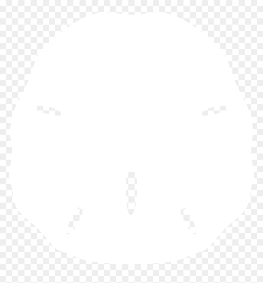 Sand Dollar Silhouette By Paperlightbox Clipart , Png, Transparent Png - sand dollar png