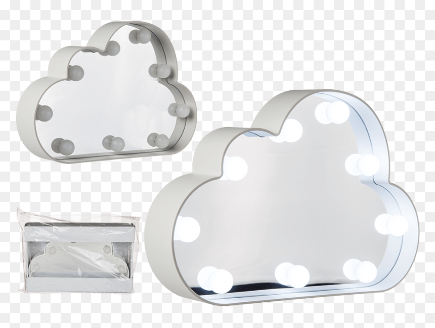 Everythink, Cloud Shape Mirror - Heart, HD Png Download - cloud shape png