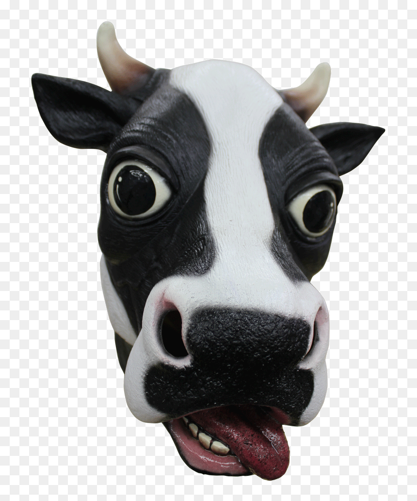 Cow Mask"
 Class= - Masque De Vache, HD Png Download - vaca png