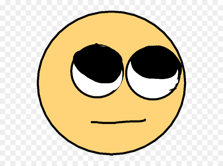 Smiley, HD Png Download - eye roll emoji png