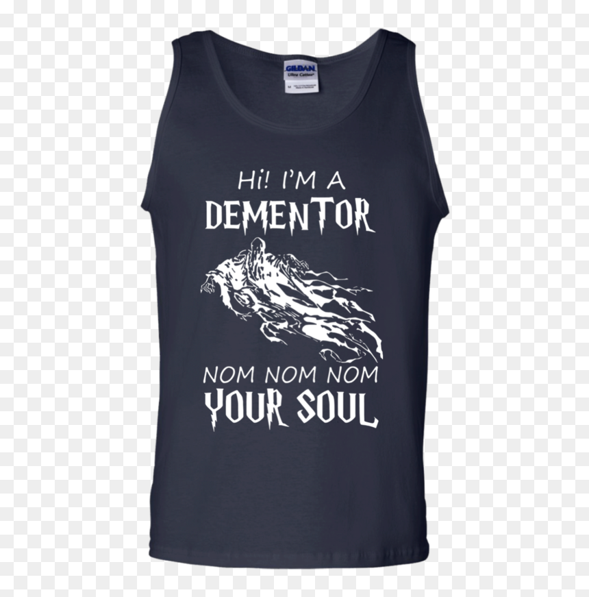 Harry Potter Hi I"m A Dementor Nom Nom Nom Your Soul - Dementor Shirt, HD Png Download - dementor png