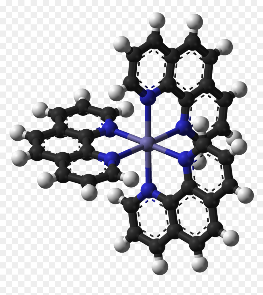 Transparent Grouping Clipart - Fenantrolin Ligan, HD Png Download - 3d cross png