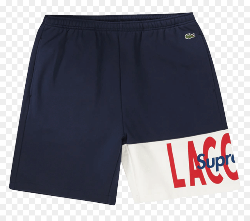 Supreme®/lacoste Logo Panel Sweatshort"
 Class= - Pocket, HD Png Download - lacoste logo png