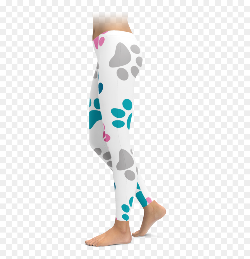 Tights, HD Png Download - dog paw prints png