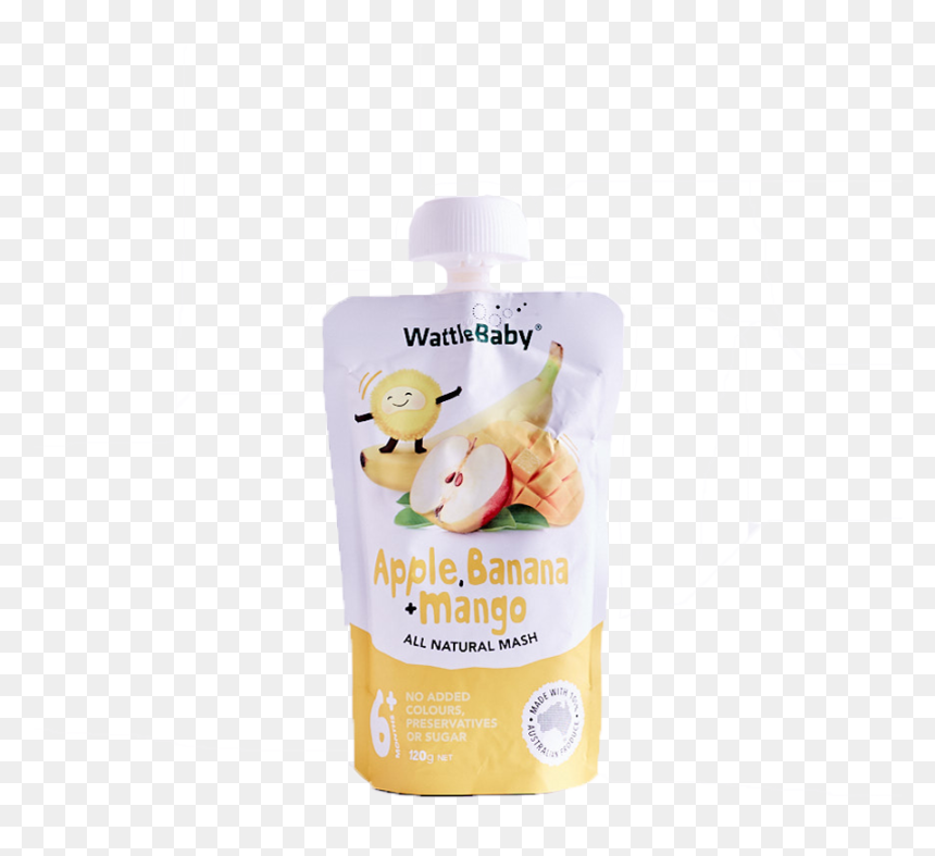 Home / Wattlebaby Natural Baby Food - Plastic Bottle, HD Png Download - baby food png