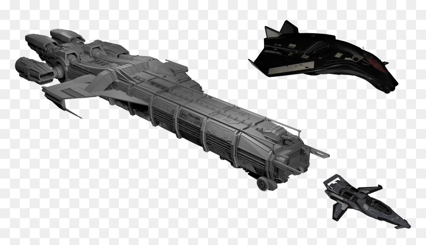 Star Citizen Caterpillar Bridge, HD Png Download - spacecraft png