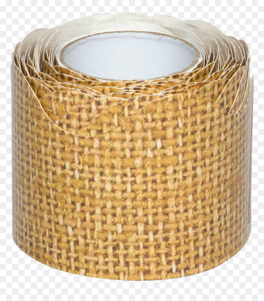 Burlap Scalloped Rolled Border Trim - 解読 され てい ない 古代 文字, HD Png Download - scalloped border png