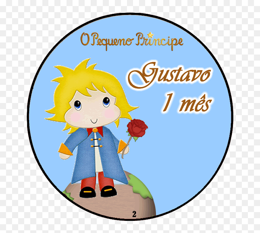 50 Adesivos Personalizados Pequeno Principe - Cartoon, HD Png Download - pequeno principe png