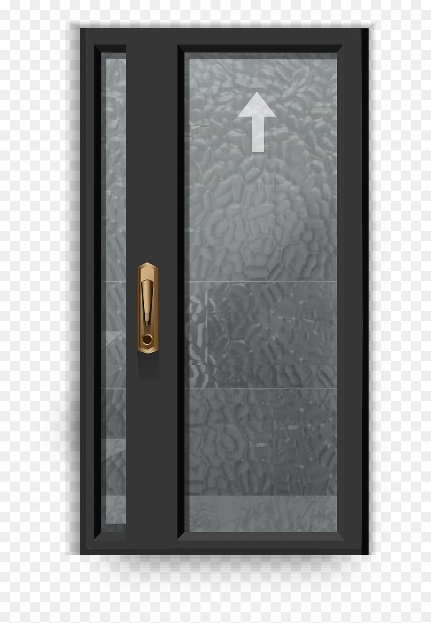 Entrance Glass Door Png, Transparent Png - glass pane png