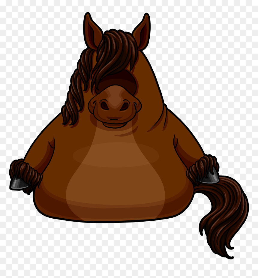 Club Penguin Rewritten Wiki - Portable Network Graphics, HD Png Download - horse icon png