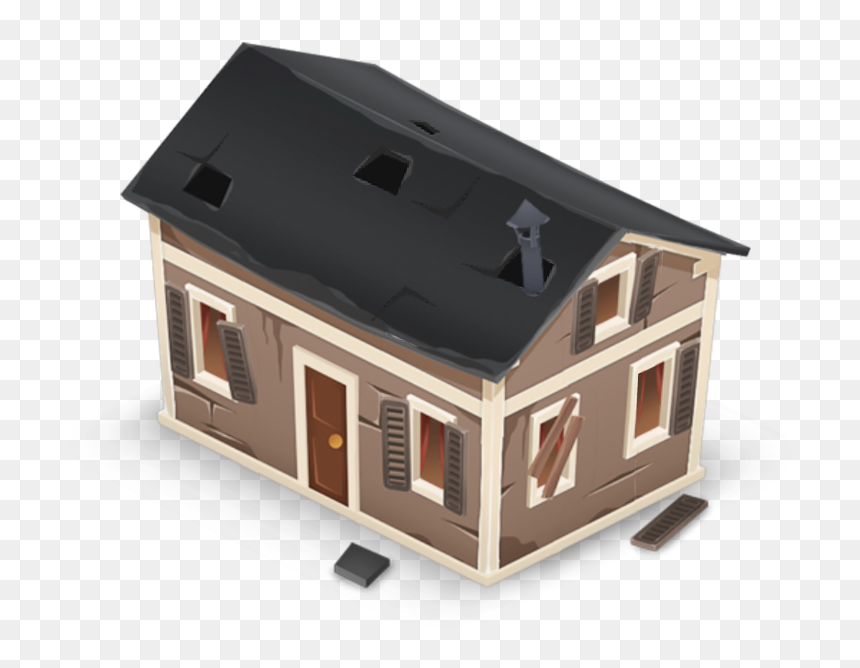 Farmhouse Broken - Portable Network Graphics, HD Png Download - farmhouse png