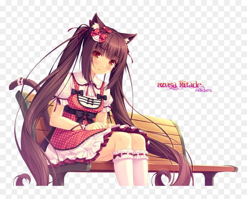 Nekopara,neko Works,foreign Vn,зарубежные Vn,визуальные - Chocola Nekopara, HD Png Download - nekopara vanilla png