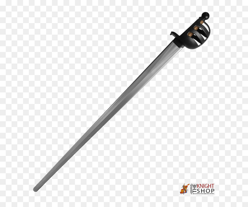 Red Dragon Hema Synthetic Sparring Basket Hilt Sword - Sabre, HD Png Download - pirate sword png