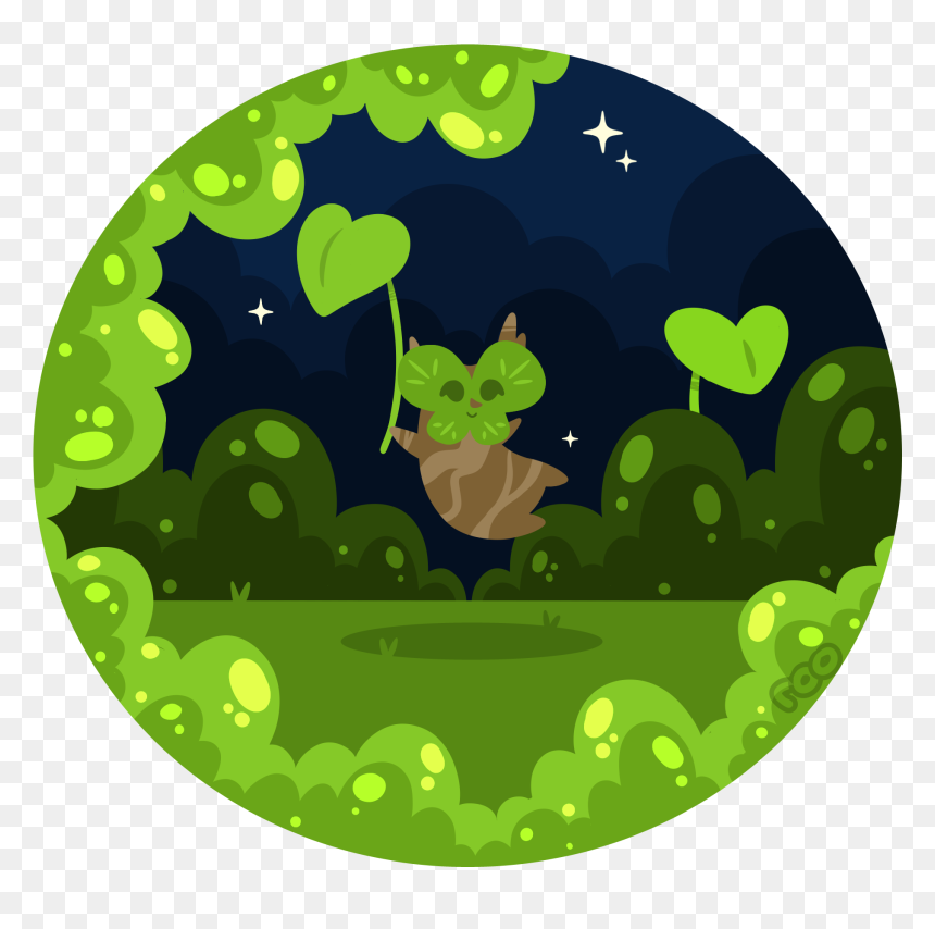 Korok - Circle, HD Png Download - majora's mask moon png