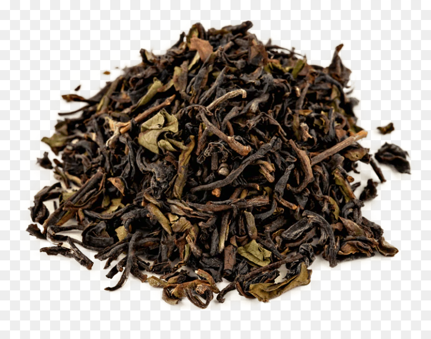Darjeeling Black Tea Leaves - Dianhong Tea, HD Png Download - tea leaves png