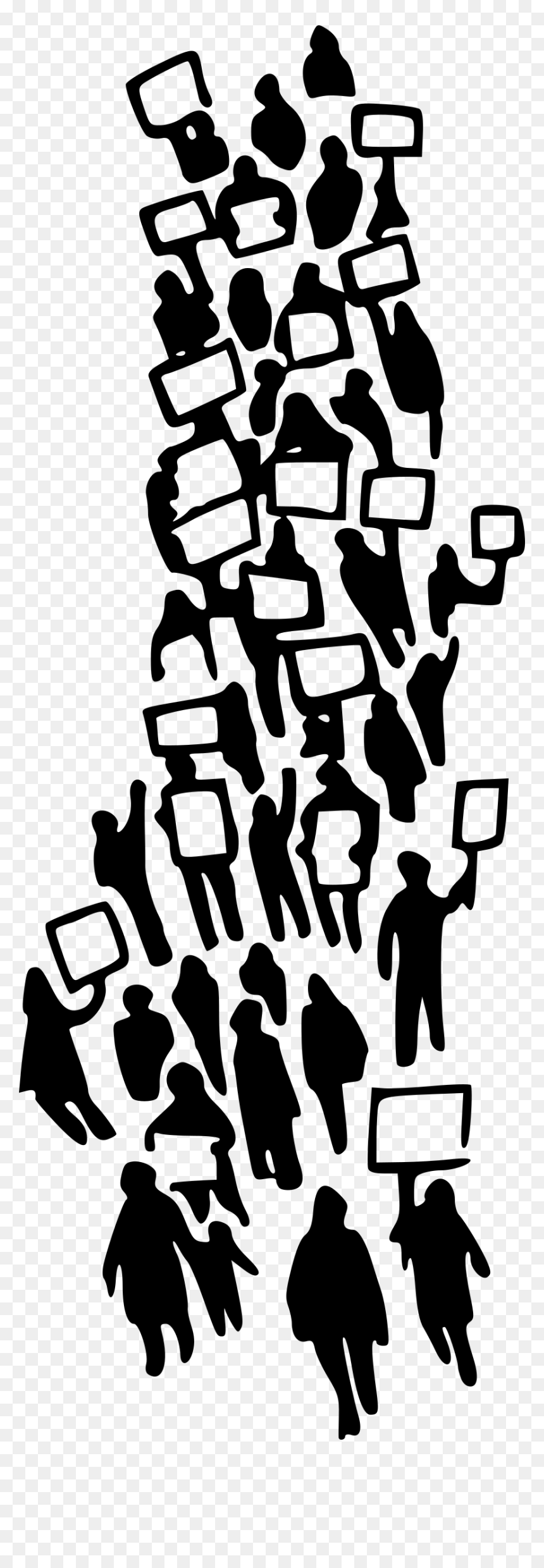 Demonstration Clip Arts - Protest Clipart, HD Png Download - protest png