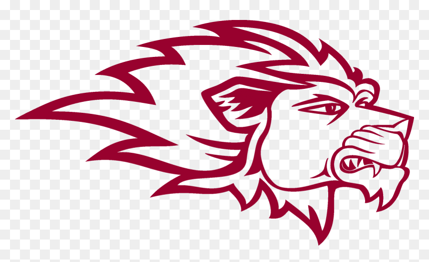 Lion Icon 1 Color Red - Emmanuel College Baseball Logo, HD Png Download - lion icon png