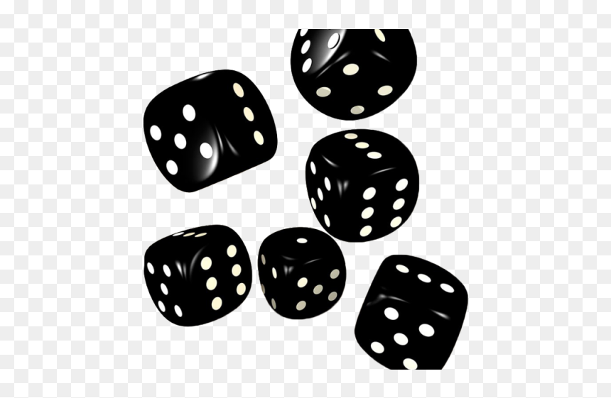Dice Png Transparent Images - Black Ludo Dice Png, Png Download - dice transparent png