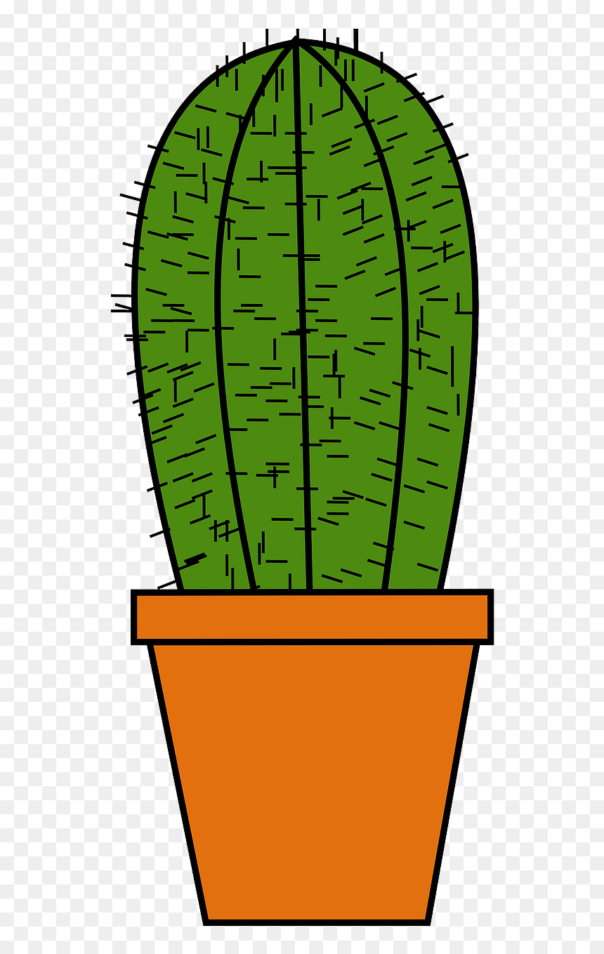 Cactus,clay Water,thorn,free Vector Graphics,free Pictures, - Kaktus Clipart, HD Png Download - cactus vector png