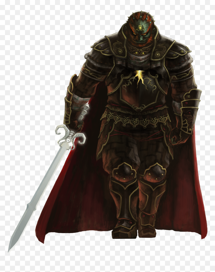 Smashpedia - Ganondorf Twilight Princess Artwork, HD Png Download - ganon png