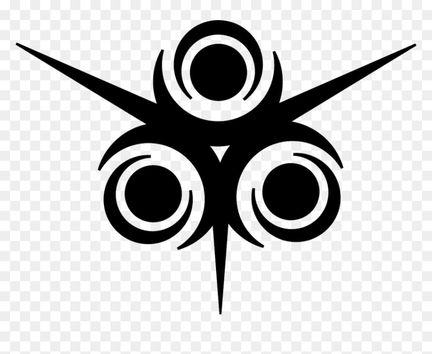 Star And Circle Tribal - Tribal Circle, HD Png Download - tribal circle png