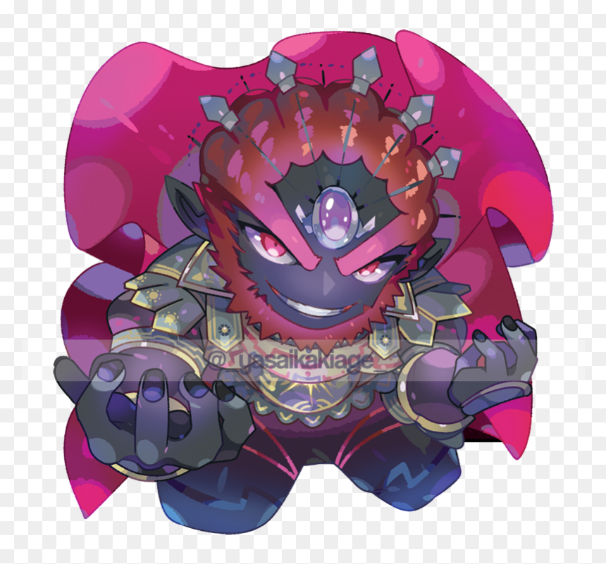 Ganondorf Acrylic Charm - Illustration, HD Png Download - ganon png