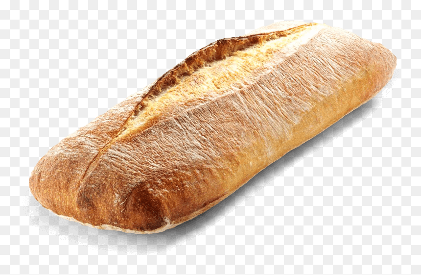 Rustic Ciabatta Loaf - Sourdough, HD Png Download - bread loaf png
