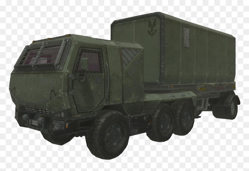 Hreach-unsctractorunit - Land Rover 101 Forward Control, HD Png Download - tractor trailer png