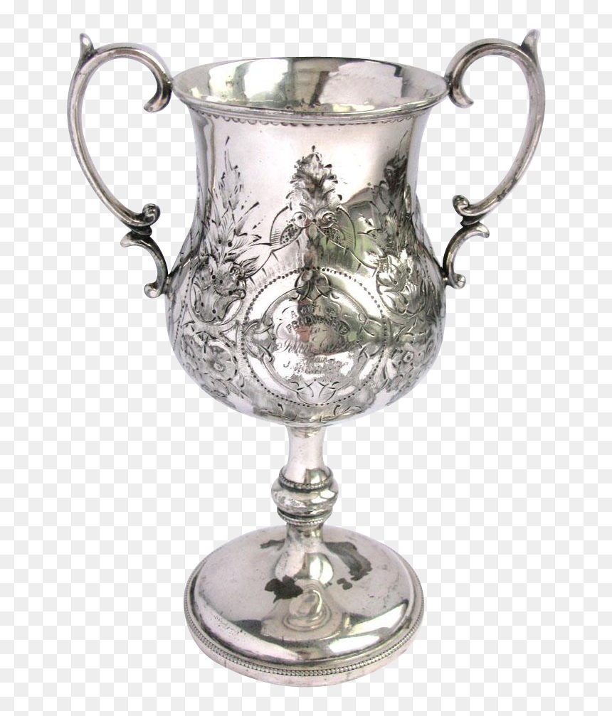 Stemware, HD Png Download - silver trophy png
