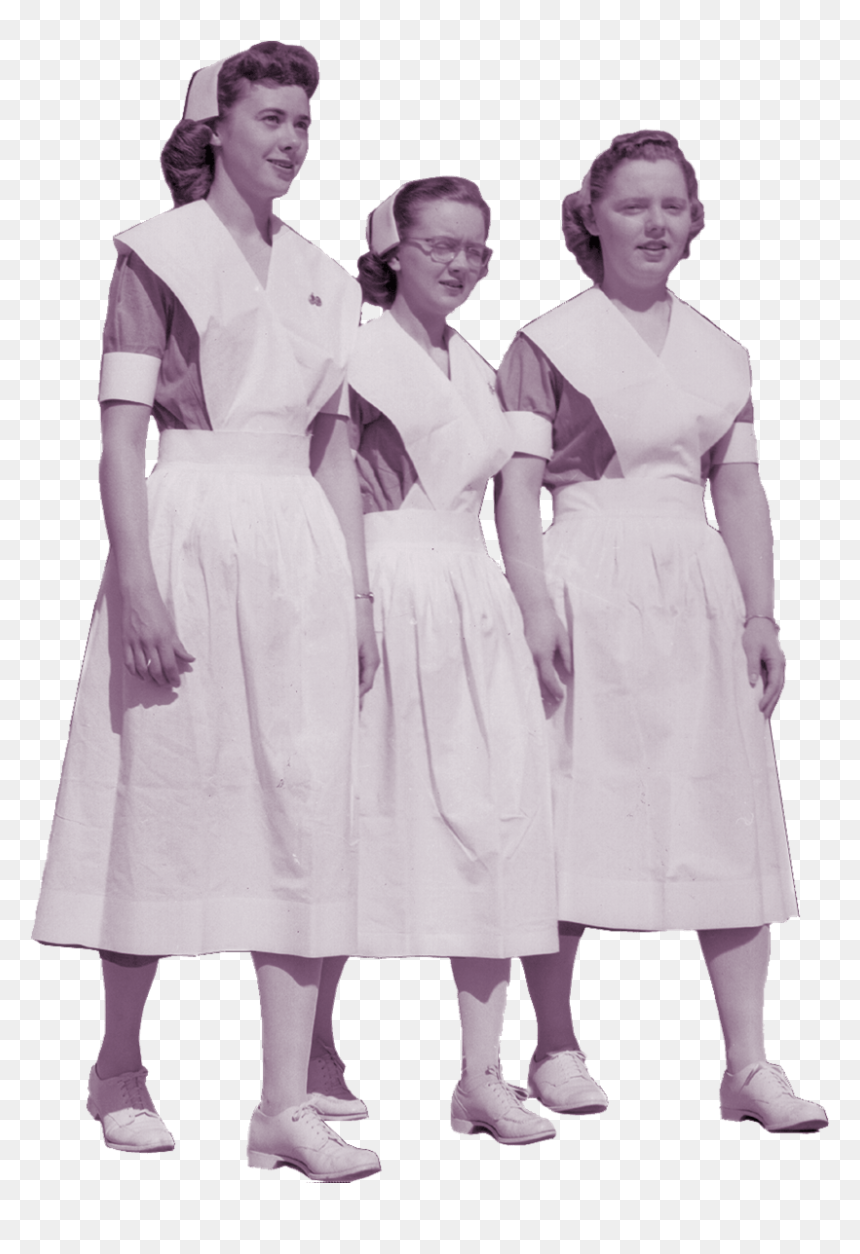 Vintage Nurse Png, Transparent Png - nurses png