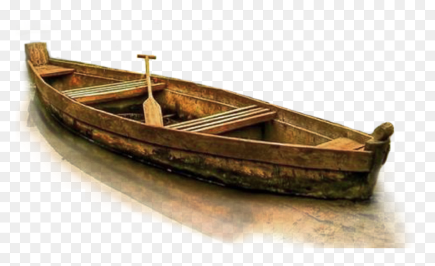 Transparent Boats Picsart Png - Old Boat, Png Download - wood boat png