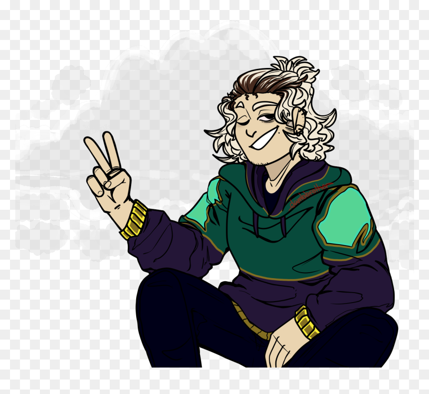 Transparent Peace Sign Fingers Png - Cartoon, Png Download - peace fingers png