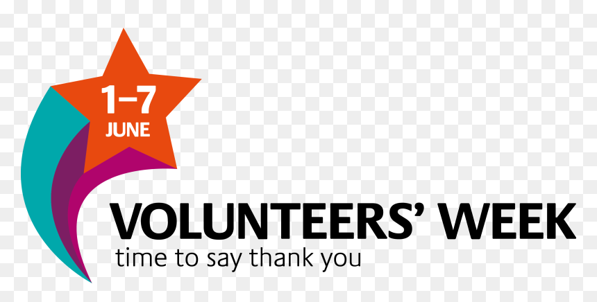 Download National Volunteer Week 2018 Uk Png Image - Volunteers Week Logo 2019, Transparent Png - week png