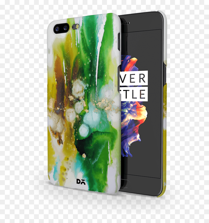 Dailyobjects Emeraude Ombre Case Cover For Oneplus - Mobile Phone Case, HD Png Download - emeraude toubia png