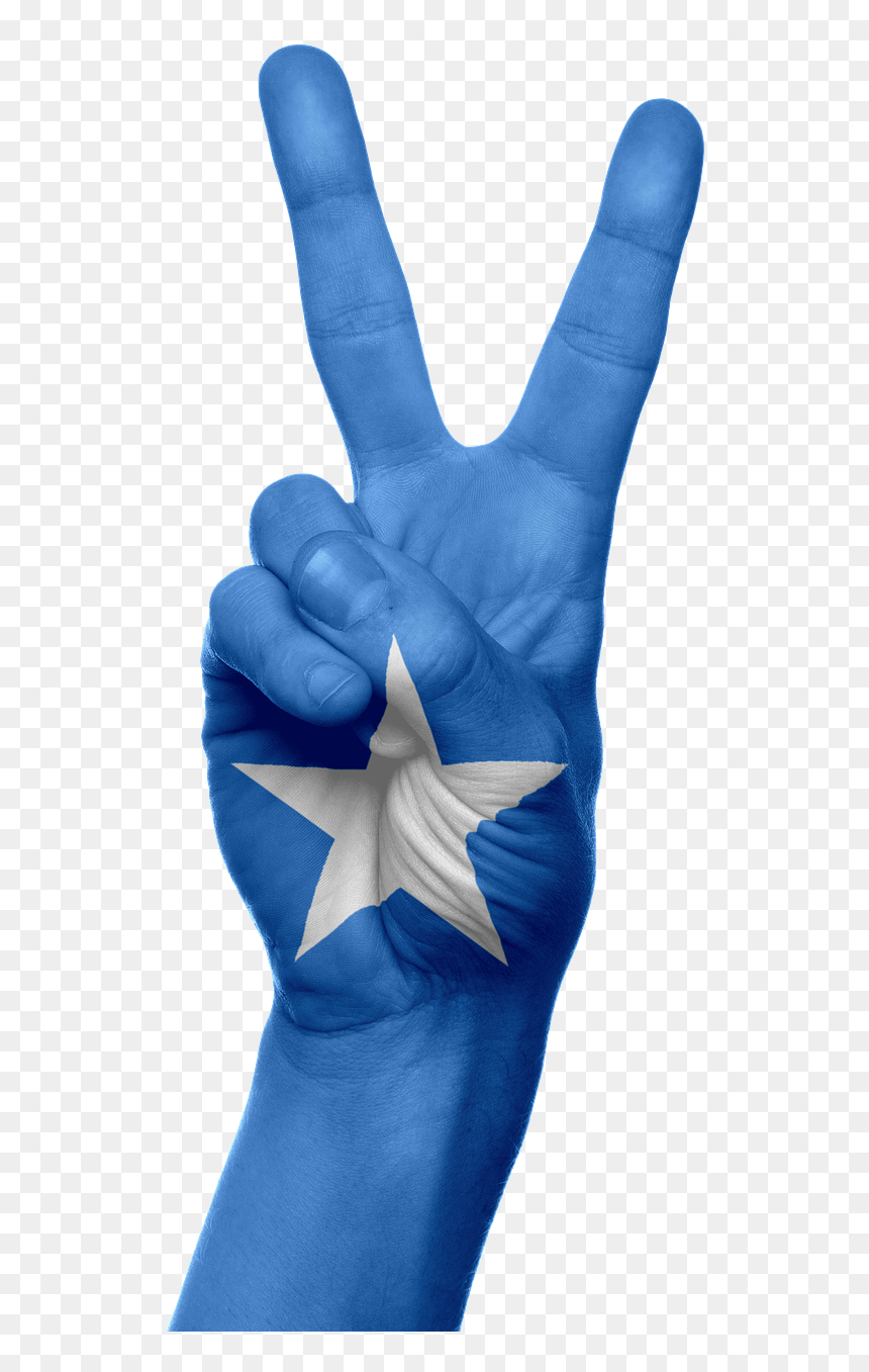 Sign,free Pictures, Free Photos, Free Images, Royalty - Somalia Flag Emoji, HD Png Download - peace fingers png